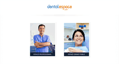 Desktop Screenshot of dentalespace.com